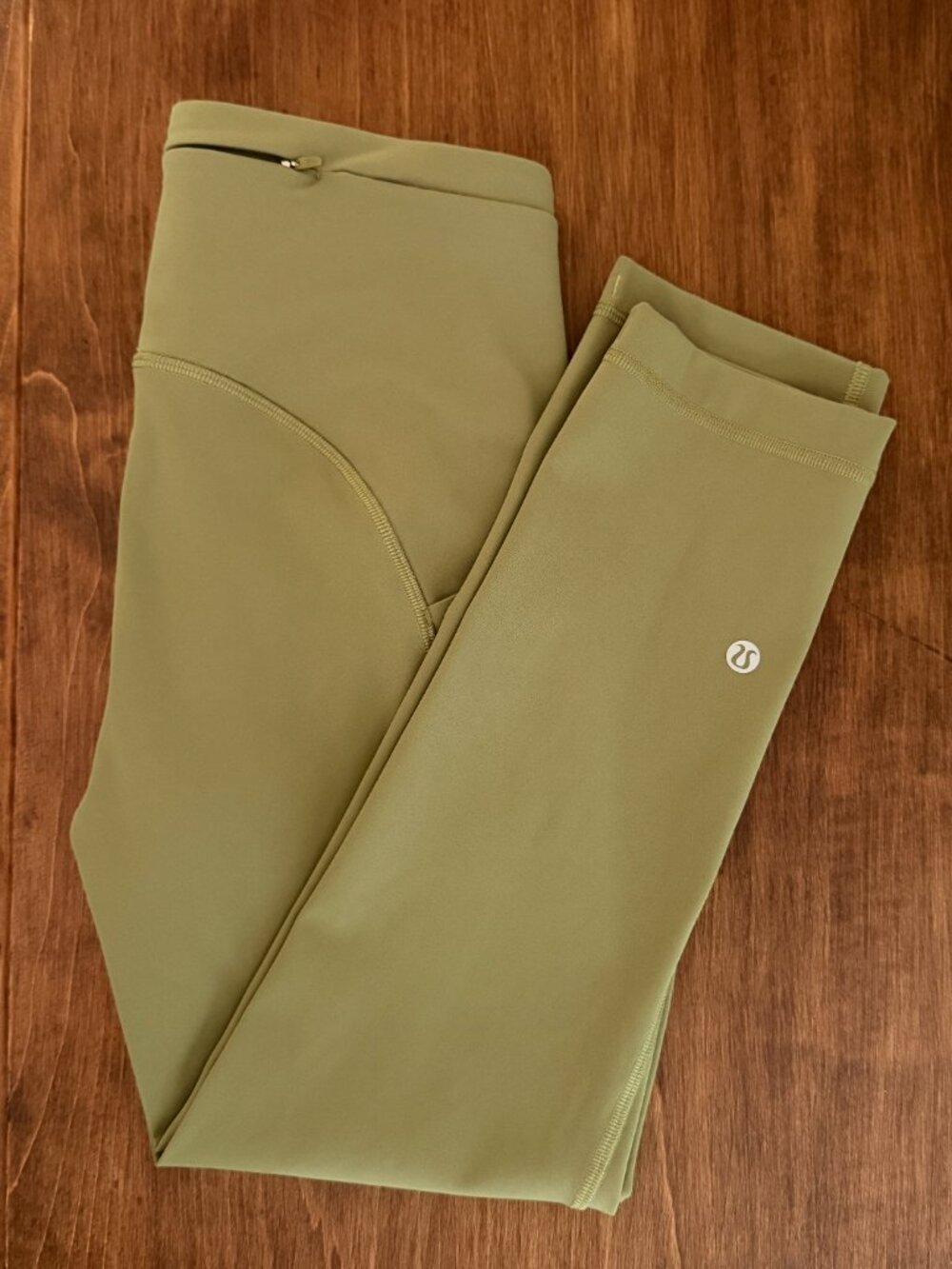 Lululemon Swift Speed High-Rise Crop 21" Bronze Green Size 4 Crispy Tag EUC